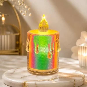 Single multi shine candle